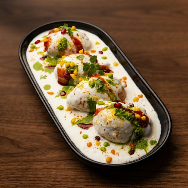 Dahi Bhalla (Lentil Dumplings in Yogurt)