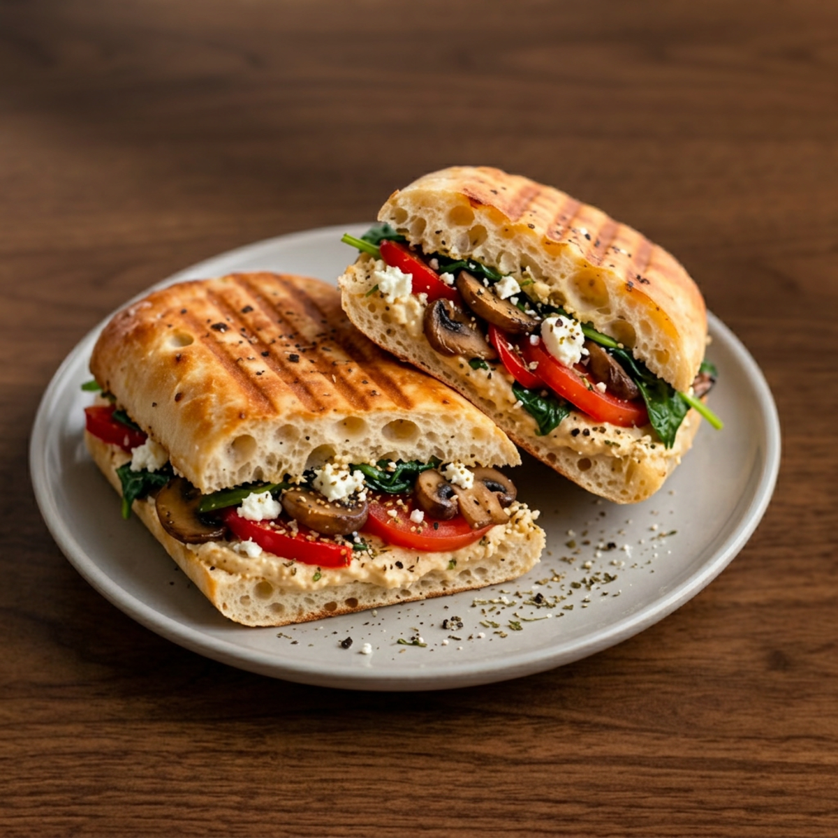 Mediterranean Grilled Panini
