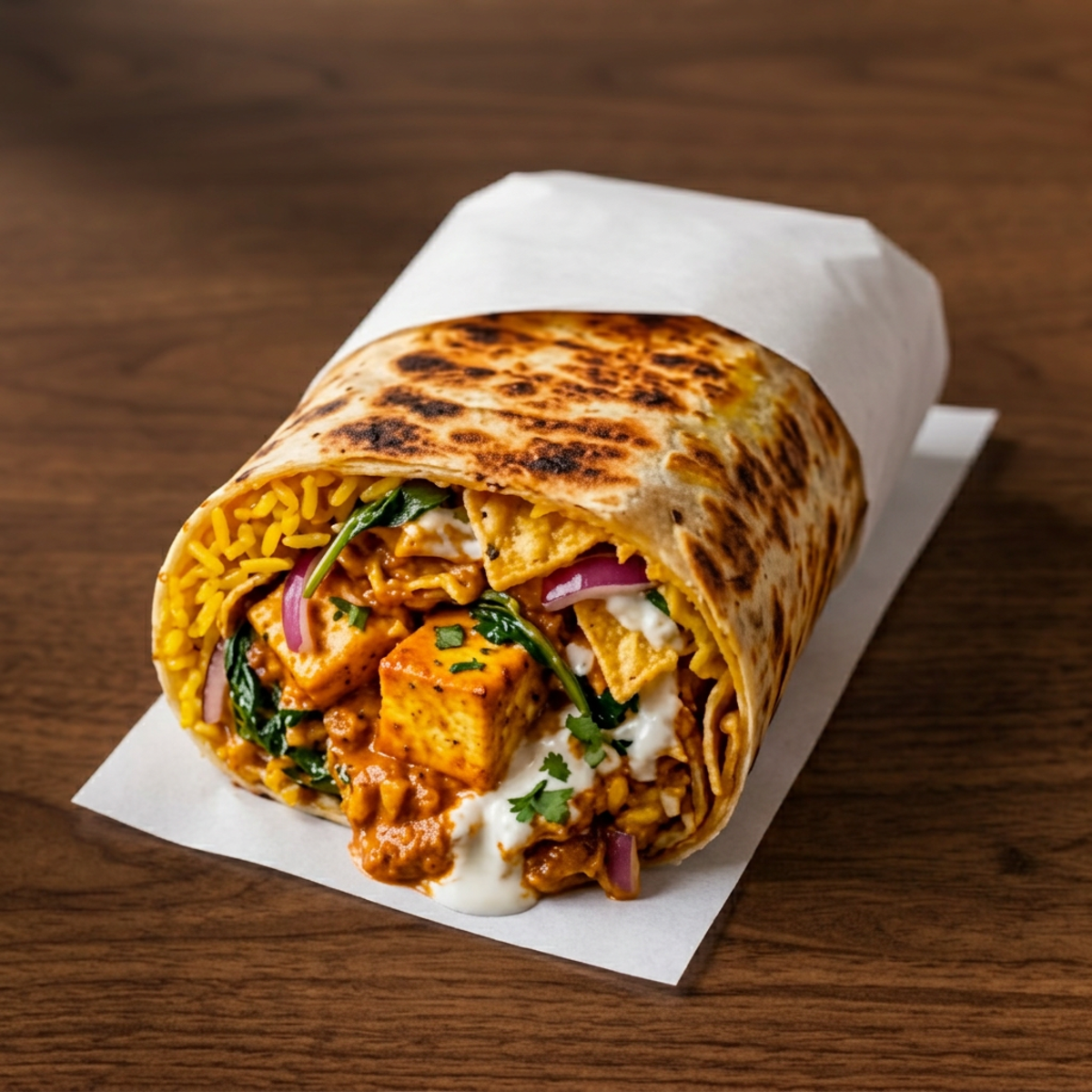 Masala Mama Burrito
