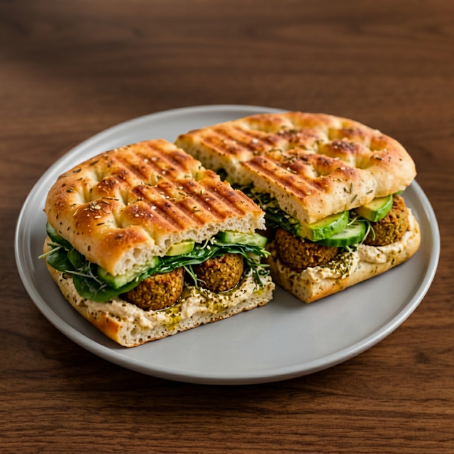 Falafel Oasis Panini
