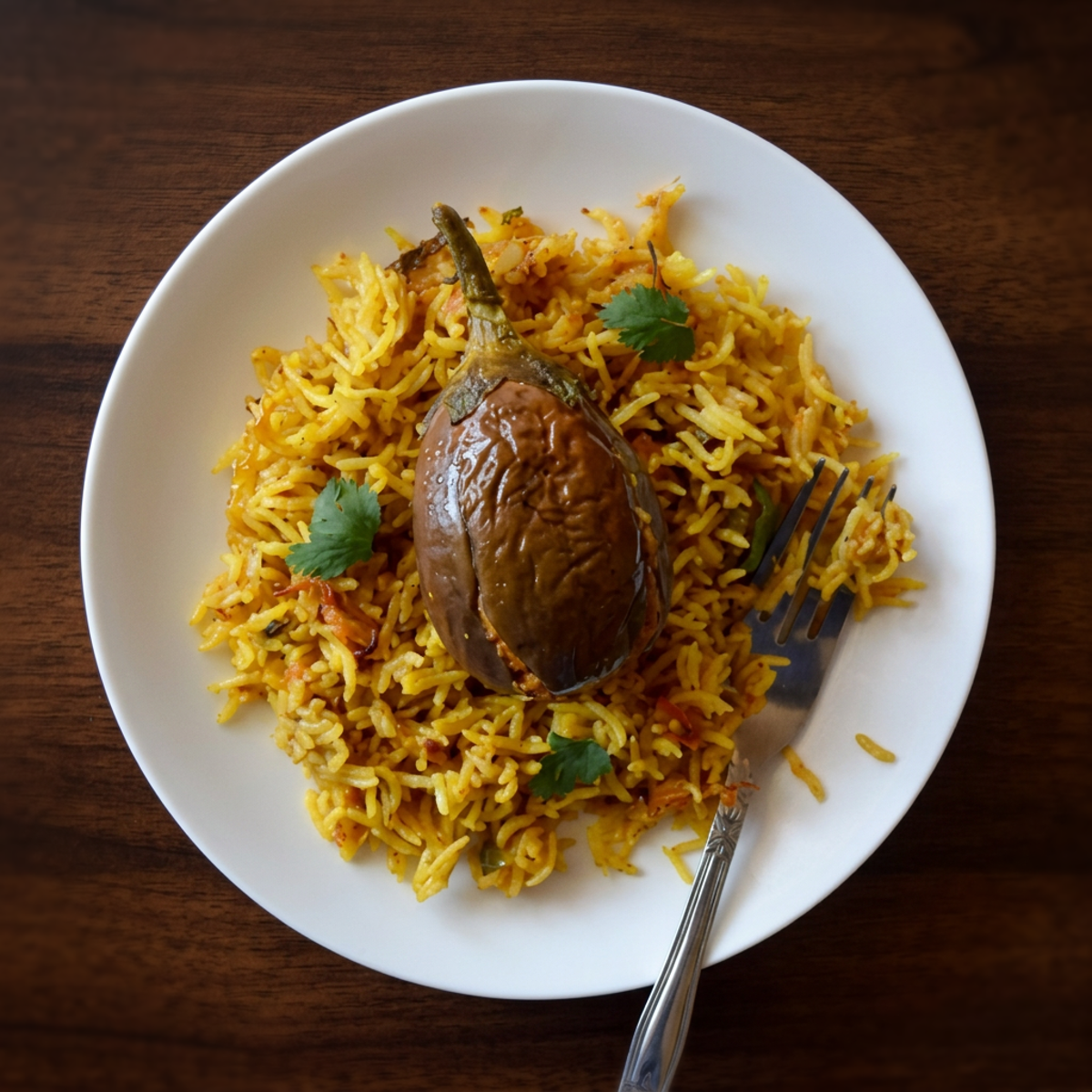 Eggplant Biryani