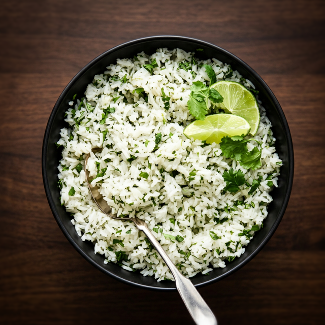 Cilantro Rice.