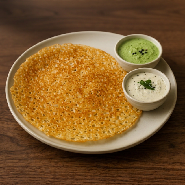 Plain Rawa Dosa.